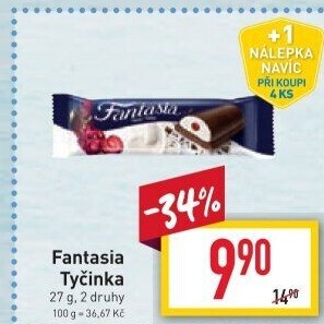 Tyčinka Fantasia Danone