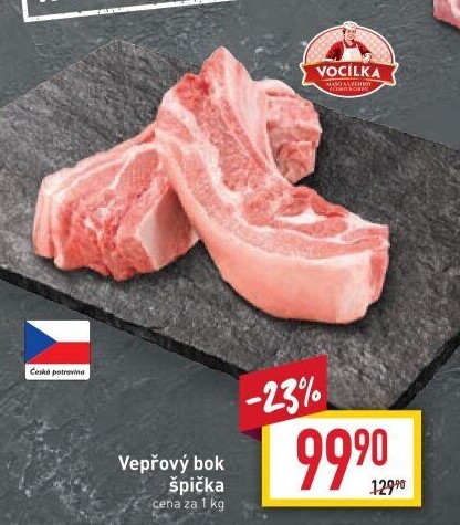Vepřový bok špička Vocílka