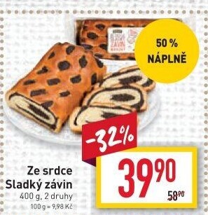 Závin Ze srdce sladký Penam
