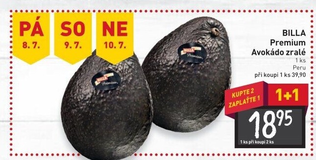 Avokádo Premium Billa