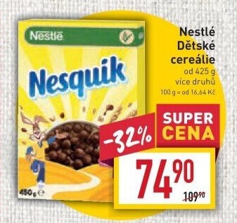 Cereálie Nestlé