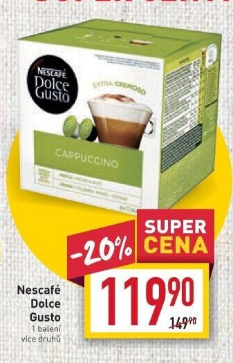 Kapsle Dolce Gusto Nescafé