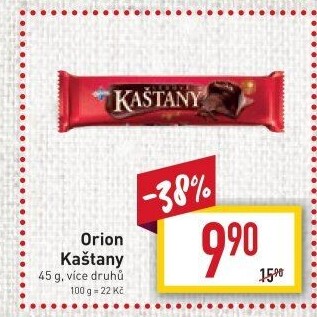 Ledové kaštany Orion