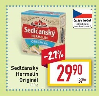 Sýr Hermelín Sedlčanský