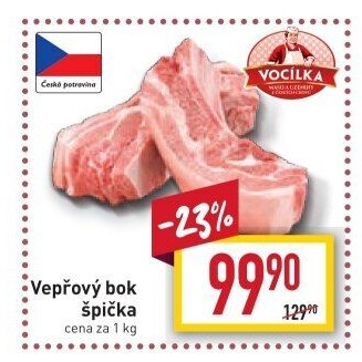 Vepřový bok špička Vocílka