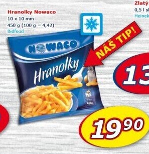 Hranolky mražené Nowaco
