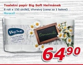 Toaletní papír 3vrstvý Big Soft