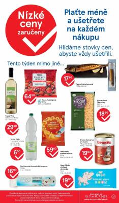 akční leták Tesco 13.7.2022-19.7.2022
