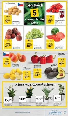akční leták Tesco 13.7.2022-19.7.2022