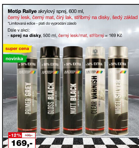 Sprej na disky Motip