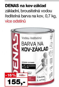 Základ na kov antikorozní Denas
