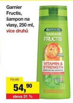 Šampon Fructis Garnier