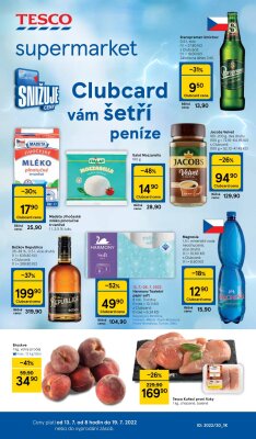 akční leták Tesco 13.7.2022-19.7.2022