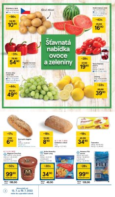 akční leták Tesco 13.7.2022-19.7.2022