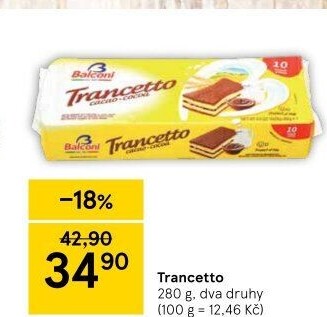 Dezert Trancetto Balconi