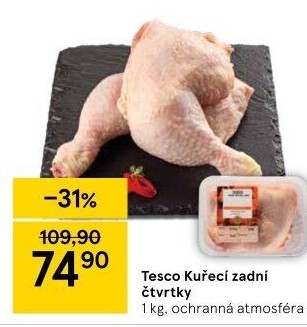 Kuřecí čtvrtky Tesco