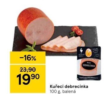 Kuřecí debrecínka DZ Klatovy