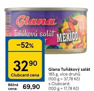 Salát s tuňákem Giana