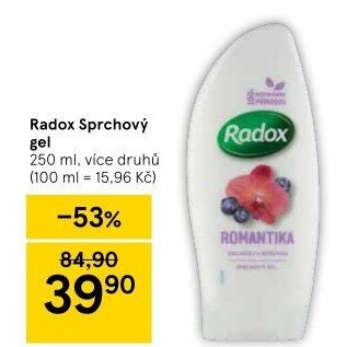 Sprchový gel Radox