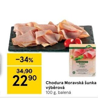 Šunka moravská výběrová Beskydské uzeniny Chodura