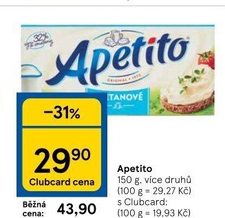 Sýr tavený Apetito