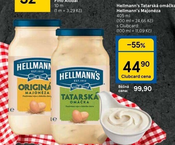 Tatarská omáčka Hellmann'