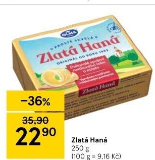 Tuk Zlatá Haná Olma