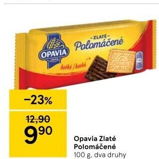 Zlaté polomáčené Opavia
