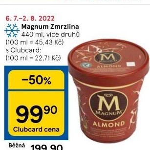 Zmrzlina v kelímku Magnum Algida