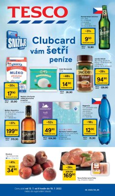 akční leták Tesco 13.7.2022-19.7.2022