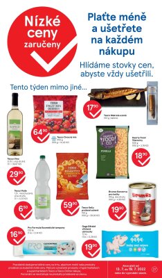 akční leták Tesco 13.7.2022-19.7.2022
