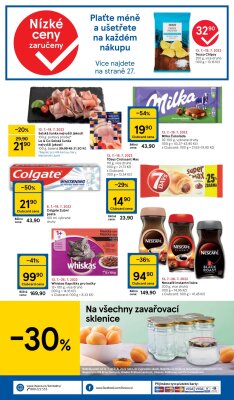 akční leták Tesco 13.7.2022-19.7.2022