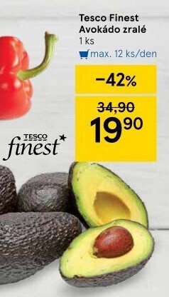 Avokádo Tesco Finest