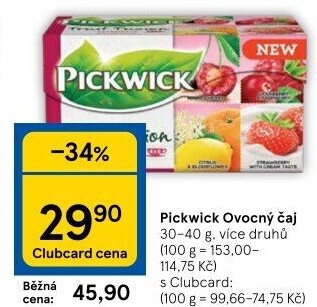 Čaj ovocný Pickwick
