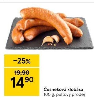 Česneková klobása