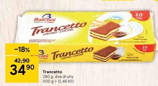 Dezert Trancetto Balconi