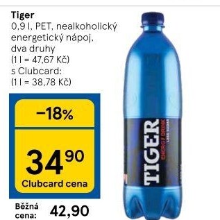 Energetický nápoj Tiger