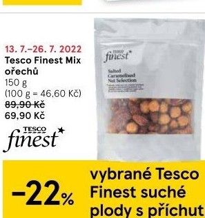 Mix ořechů Tesco Finest