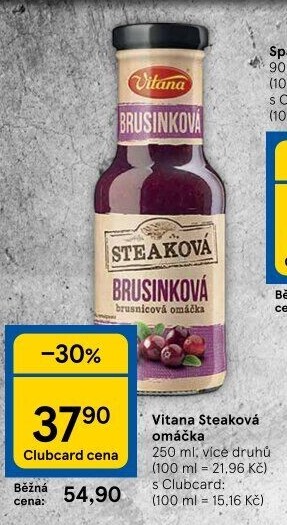 Omáčka steaková Vitana