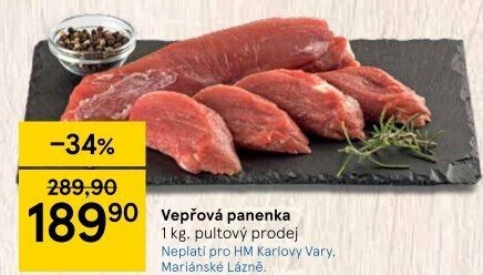 Panenka vepřová