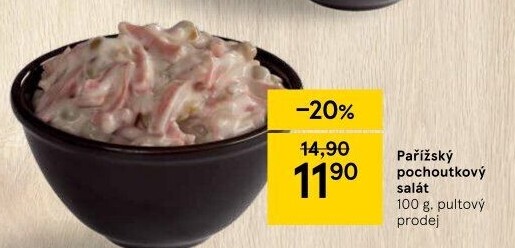 Pařížský pochoutkový salát