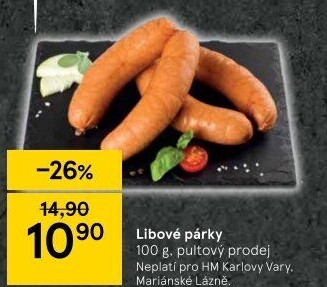Párky libové