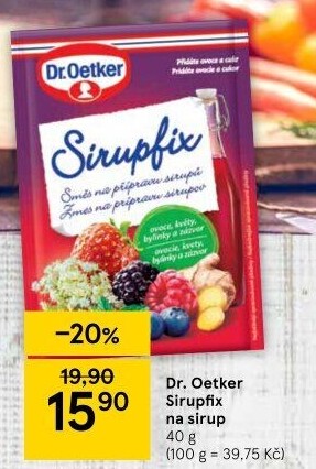 Sirupfix Dr. Oetker