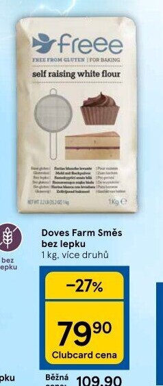 Směs bez lepku Doves Farm