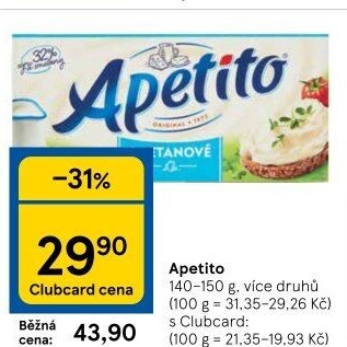 Sýr tavený Apetito