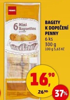 Bagety k dopečení Penny