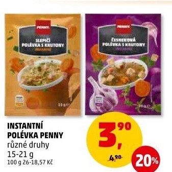 Instantní polévka Penny