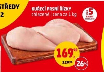 Kuřecí prsní řízky