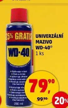 Mazivo WD-40