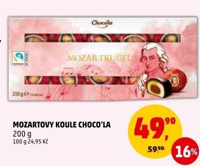 Mozartovy koule Choco'